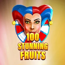 100 Stunning Fruits online game logo by SYNOT Games on spinstein.ch