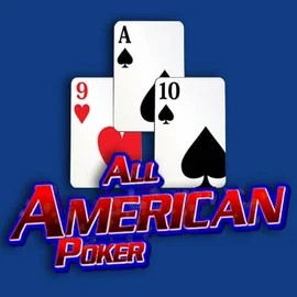 All American Poker casino game by RTG (Reel Time Gaming) – featured logo at Spinstein Casino