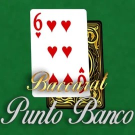 Baccarat - Punto Banco slot logo by Red Tiger Gaming at Spinstein Casino