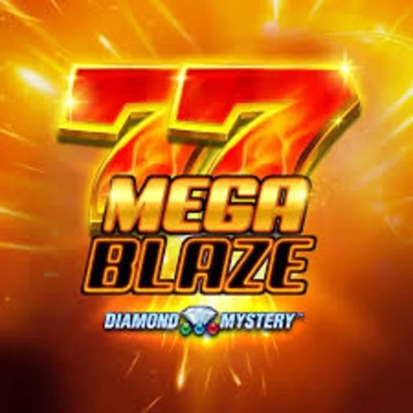 Diamond Mystery Mega Blaze slot icon by Greentube, available at Spinstein Casino