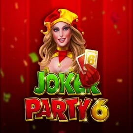 Slots logo of Joker Party 6 from Greentube at Spinstein Casino