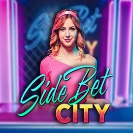 Side Bet City online game logo by Evolution on spinstein.ch