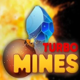 Turbo Mines slot icon by Turbo Games, available at Spinstein Casino